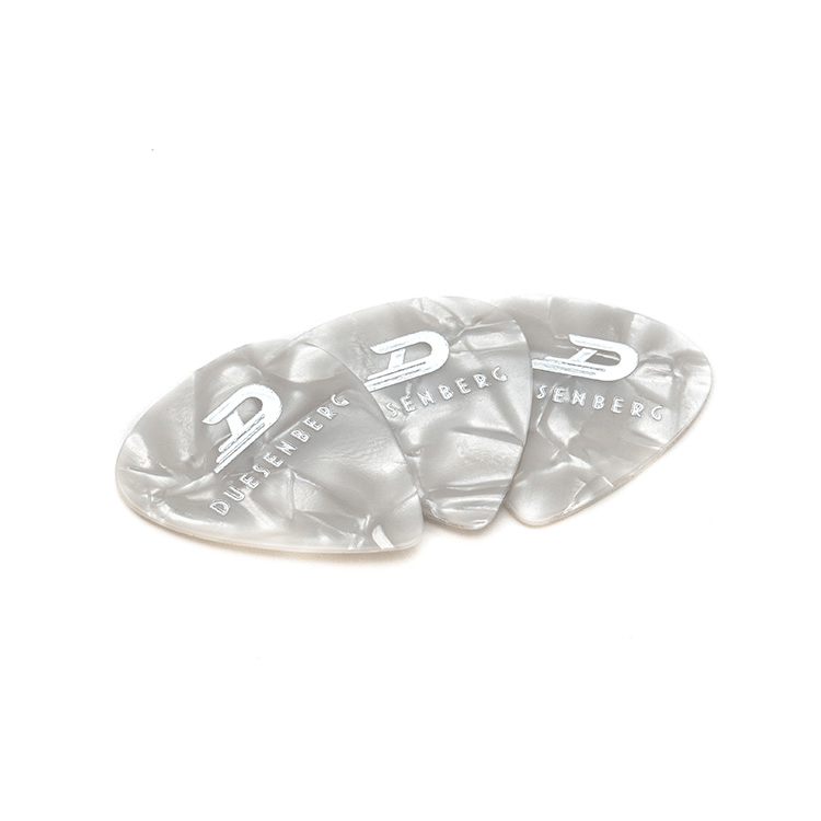 Duesenberg Celluloid Picks, Light Pearl