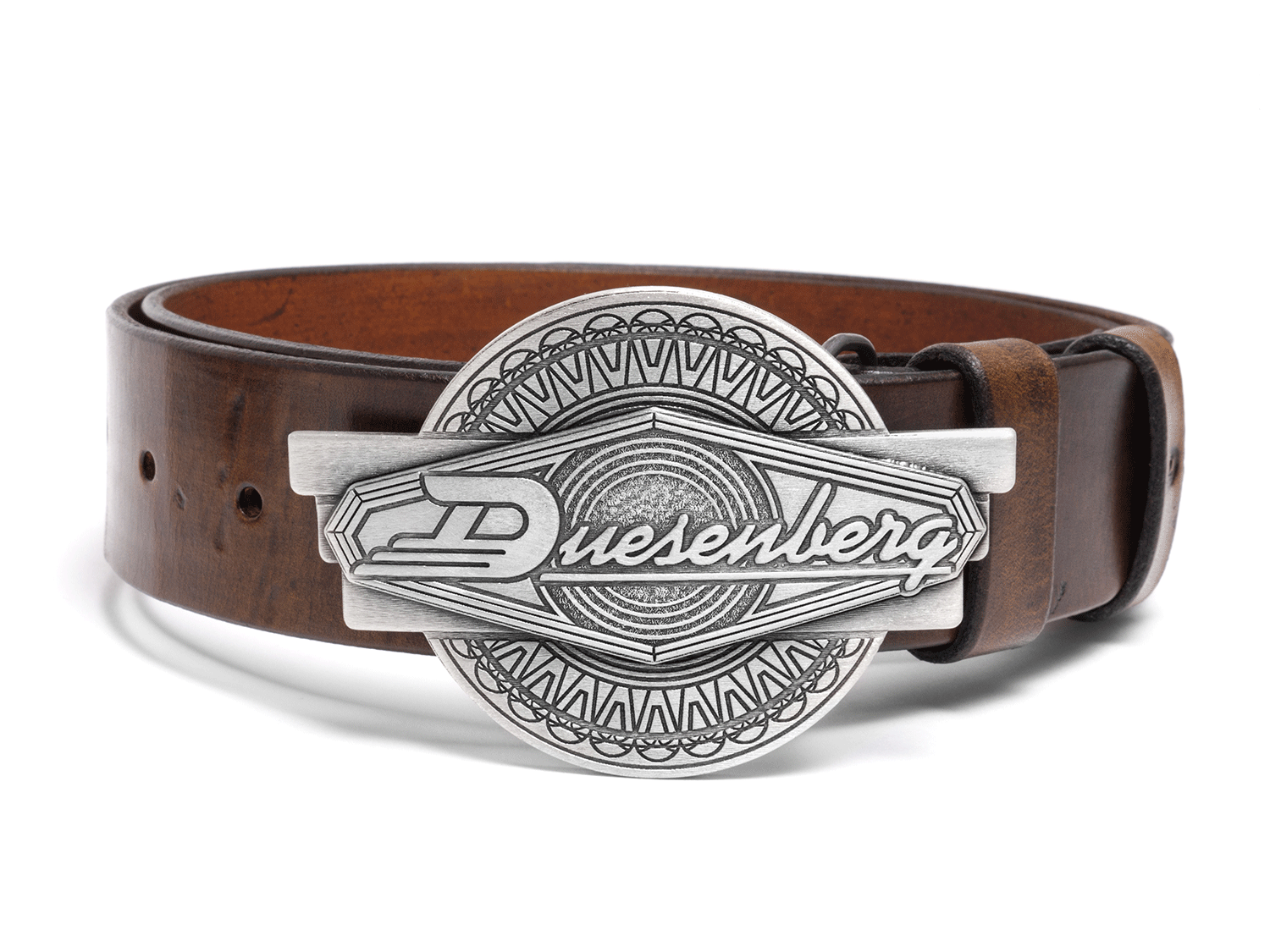 Duesenberg Genuine Leather Keychain-Ring