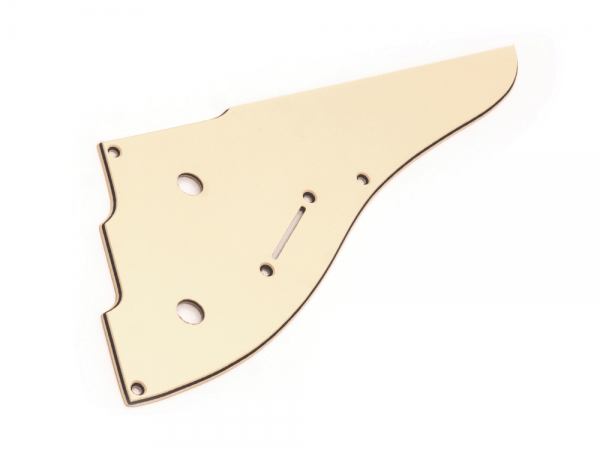 Duesenberg TV Pickguard, cream 3-lagig