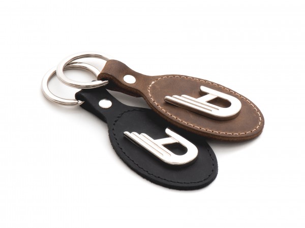 Duesenberg Genuine Leather Keychain-Ring